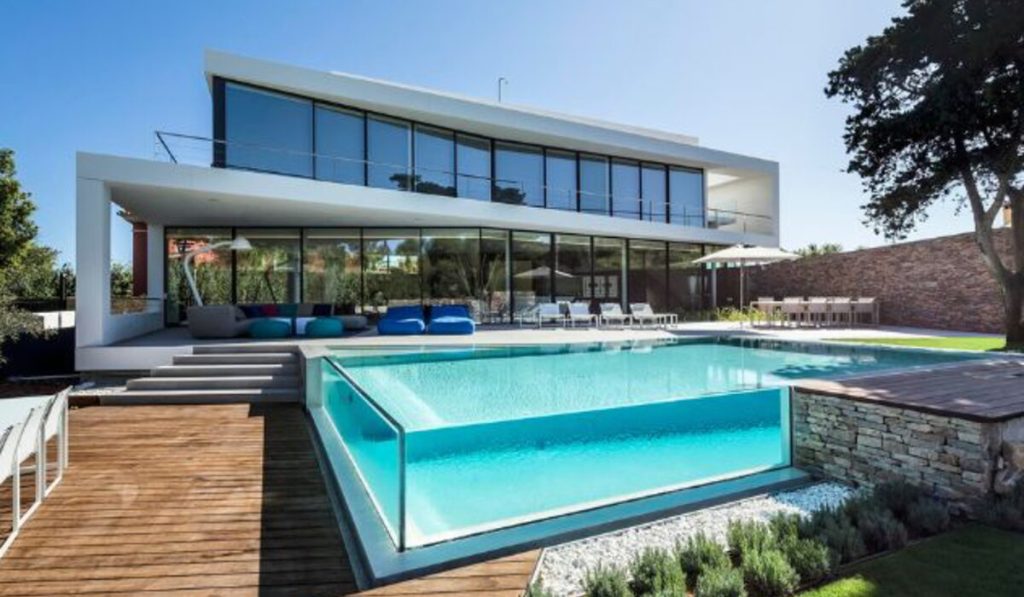 Pool Glass Railings
